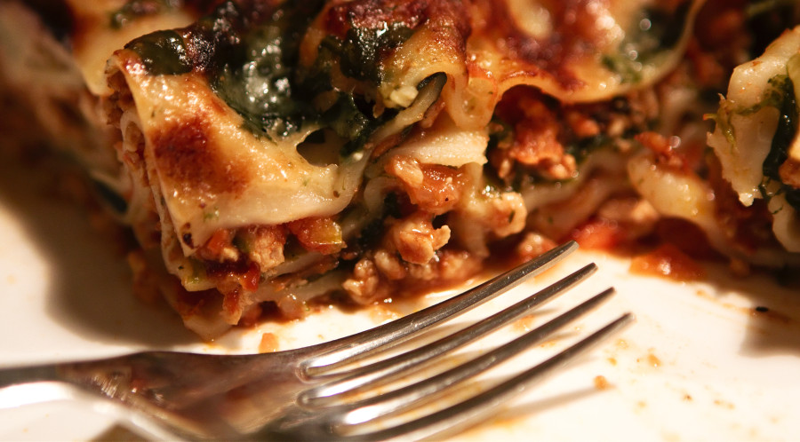 Den mest fantastiske kyllinge lasagne med spinat-bechamel